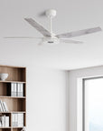 Naos 52" Smart DC Ceiling Fan with Remote Control and LED Light