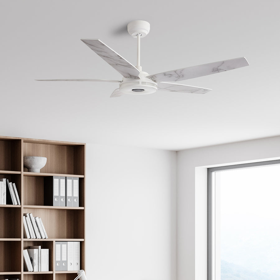 Naos 52" Smart DC Ceiling Fan with Remote Control and LED Light