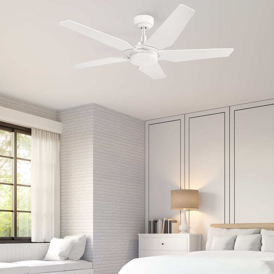 Antares 52" Smart DC Ceiling Fan with Voice Control and LED Lighting