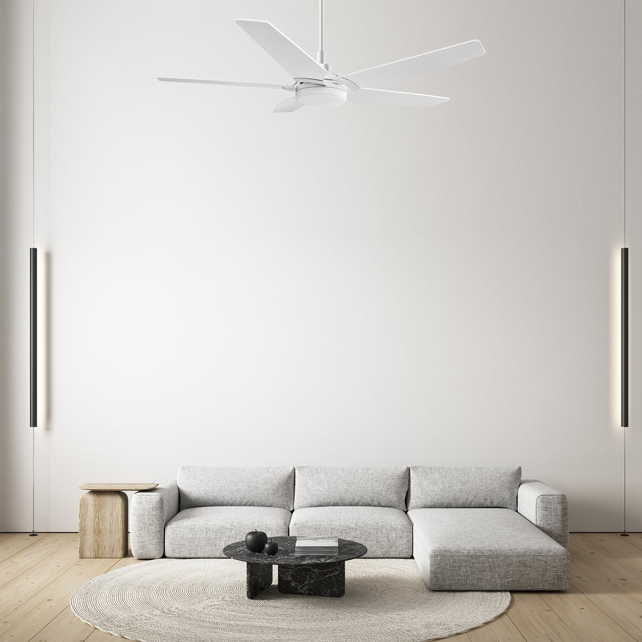 Antares 52" Smart DC Ceiling Fan with Voice Control and LED Lighting