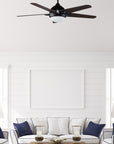 Azha 52" DC Alexa Ceiling Fan with Dimmable Light and Remote Control