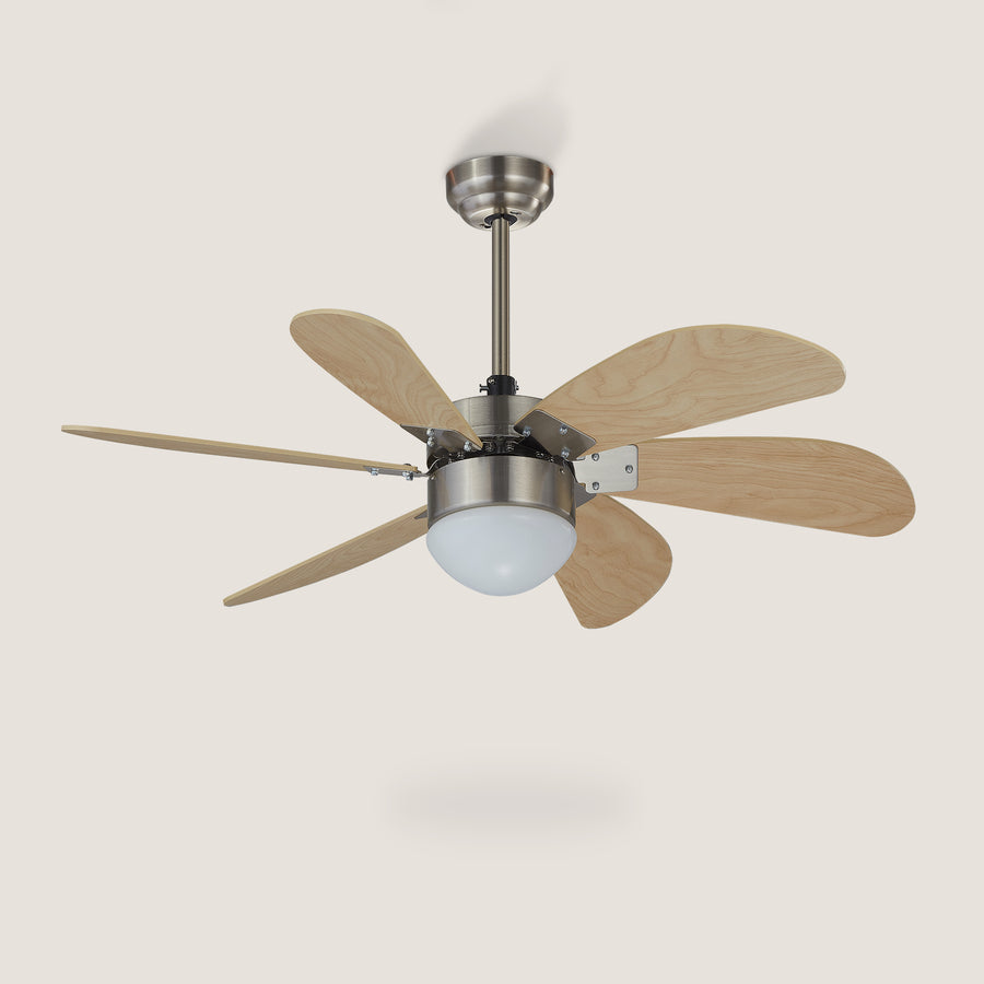 Callisto 38" AC Ceiling Fan with Light and Wall Control