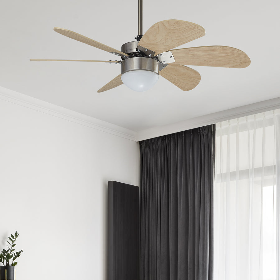 Callisto 38" AC Ceiling Fan with Light and Wall Control