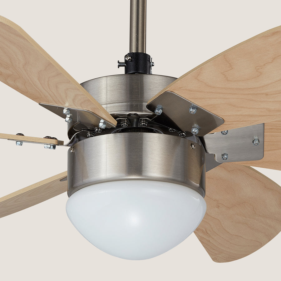 Callisto 38" AC Ceiling Fan with Light and Wall Control