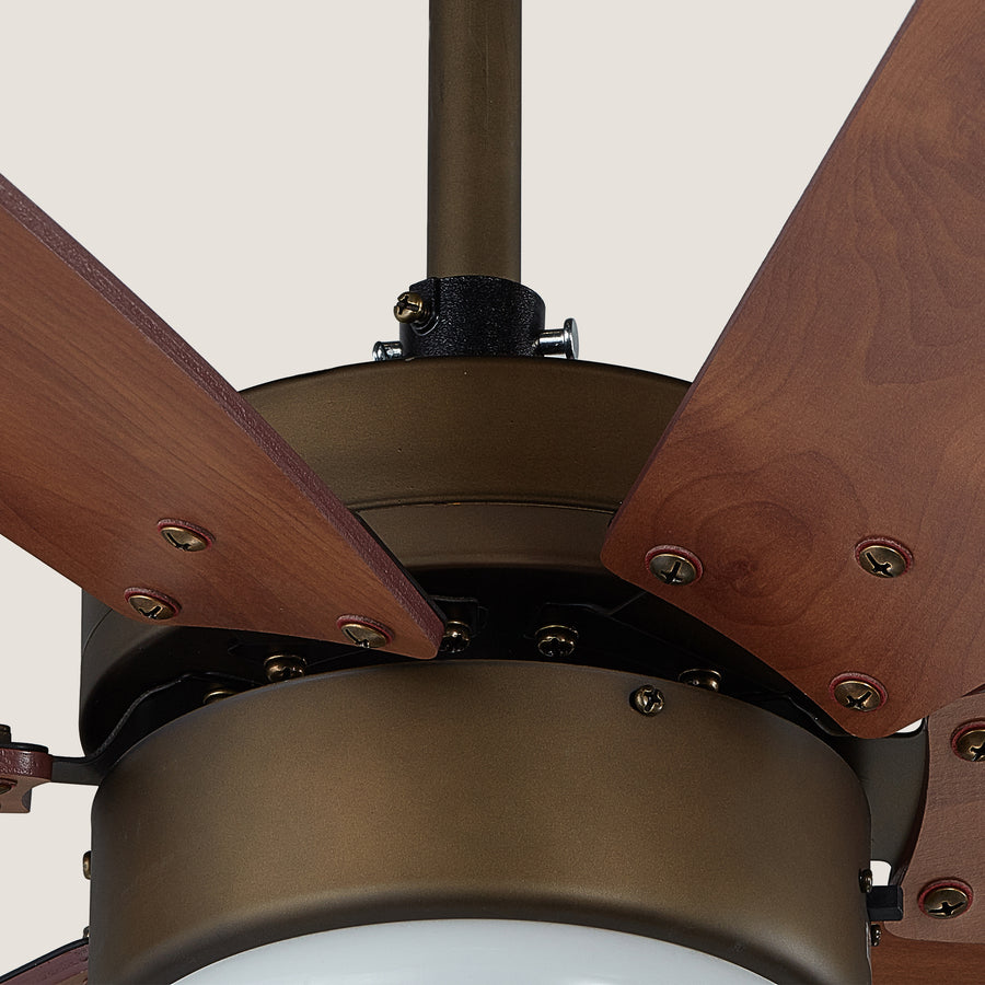 Callisto 38" AC Ceiling Fan with Light and Wall Control