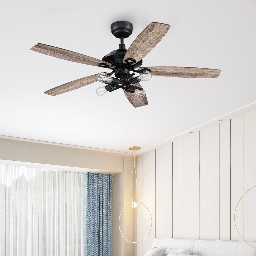 Cara DC Fan with Remote Control and Light