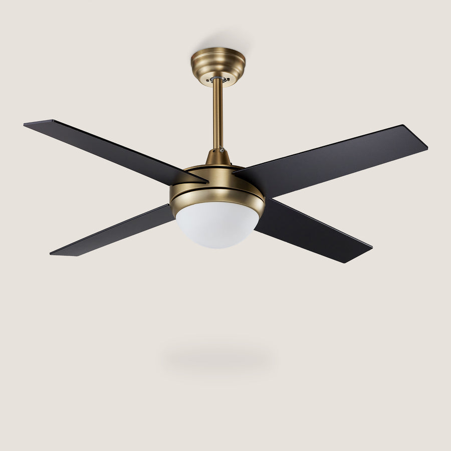 Dione 48" AC Ceiling Fan with LED Light and Wall Control