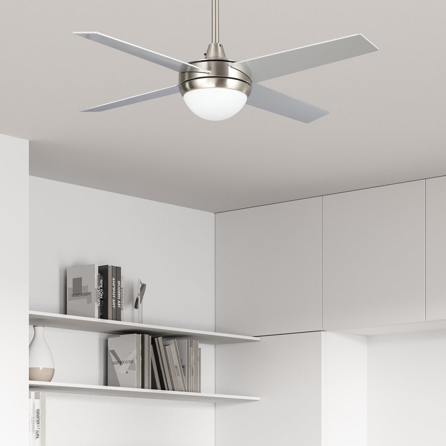 Dione 52" AC Ceiling Fan with LED Light and Wall Control