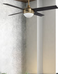 Dione 52" AC Ceiling Fan with LED Light and Wall Control