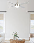 Dione 48" AC Ceiling Fan with LED Light and Wall Control