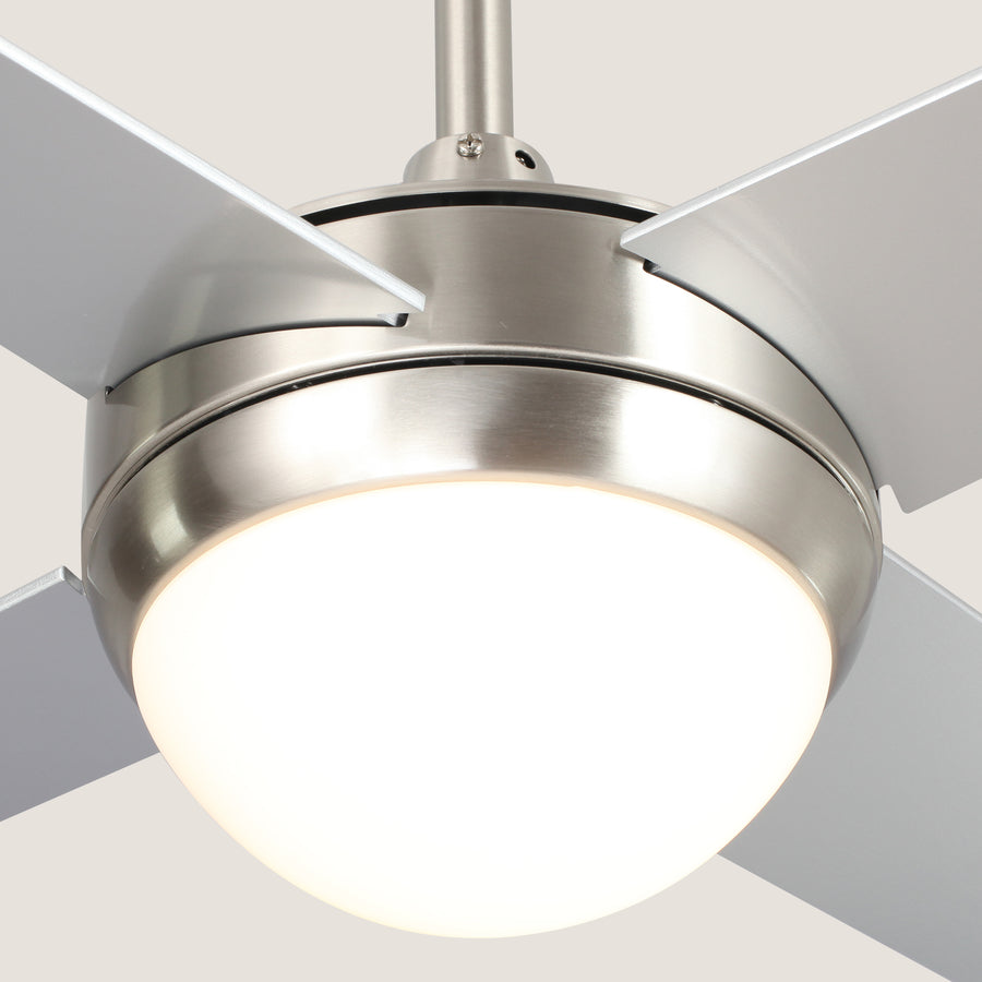 Dione 48" AC Ceiling Fan with LED Light and Wall Control