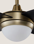 Dione 52" AC Ceiling Fan with LED Light and Wall Control