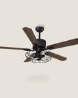 Himalia 52" AC Ceiling Fan with Wall Control and Light