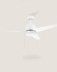 Jovian 52" AC Ceiling Fan with LED Light and Pull-Chain Control