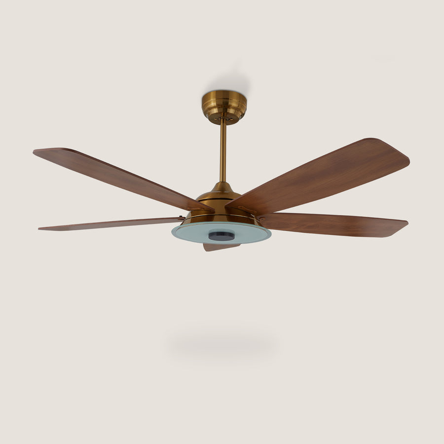 Kraz 52" Smart DC Fan with Dimmable Light and Remote Control