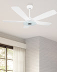 Kraz 56"  Smart DC Fan with Dimmable Light and Remote Control