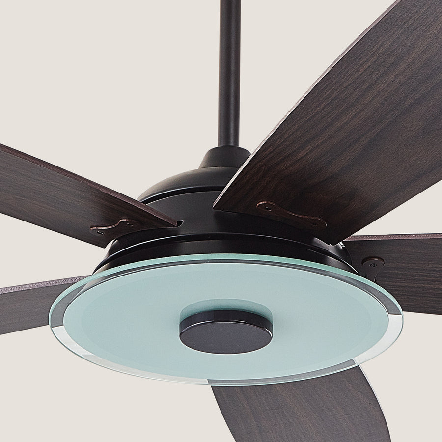 Kraz 56"  Smart DC Fan with Dimmable Light and Remote Control