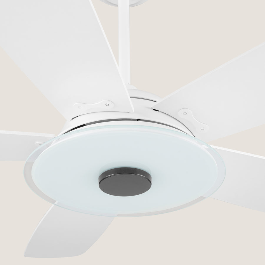 Kraz 56"  Smart DC Fan with Dimmable Light and Remote Control