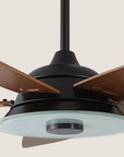 Kraz 52" Smart DC Fan with Dimmable Light and Remote Control