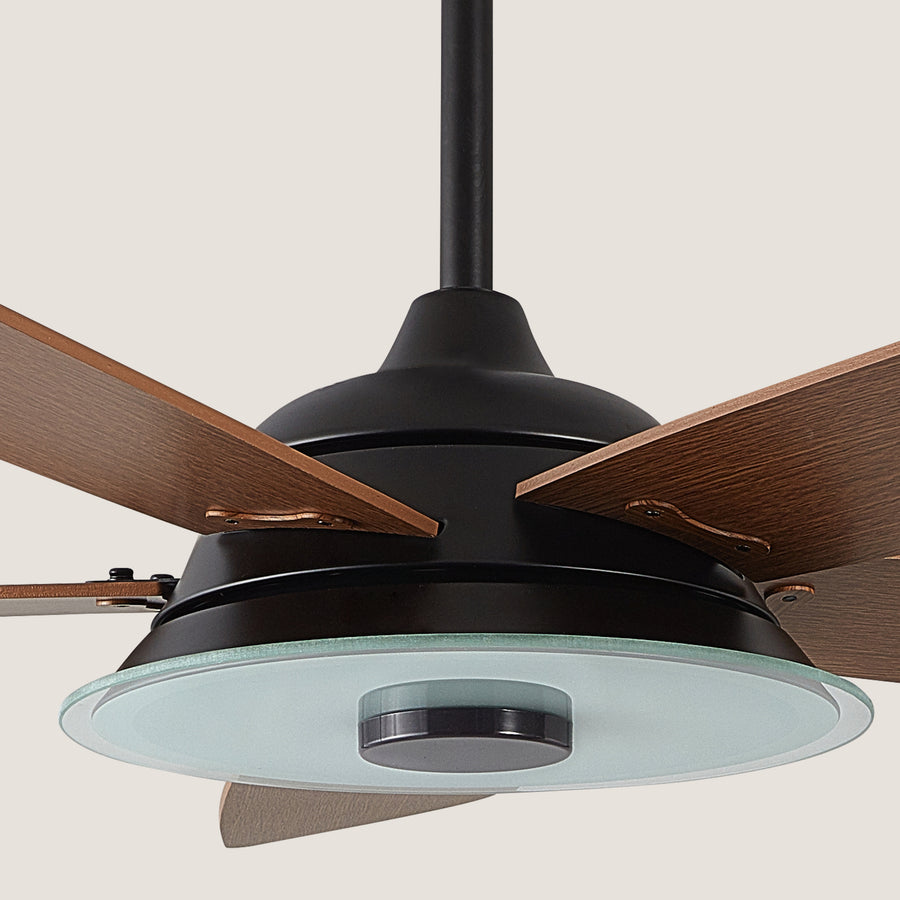 Kraz 56"  Smart DC Fan with Dimmable Light and Remote Control