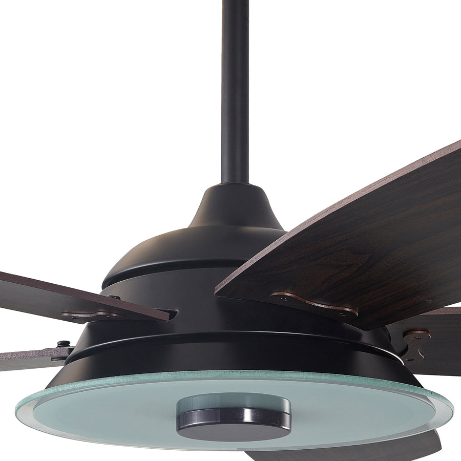 Kraz 56"  Smart DC Fan with Dimmable Light and Remote Control