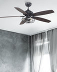 Merak 56" DC Ceiling Fan with Light and Remote Control