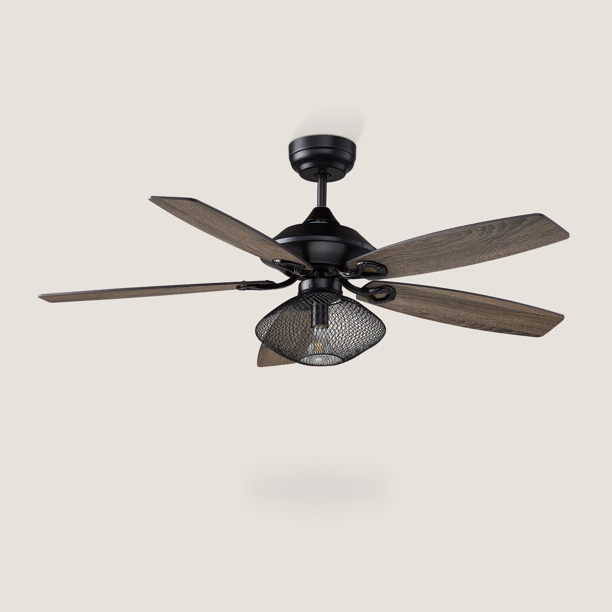 Morava 56" DC Ceiling Fan with Light and Remote Control