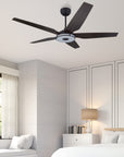 Naos  56" Smart DC Ceiling Fan with Remote Control and LED Light