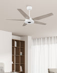 Naos  56" Smart DC Ceiling Fan with Remote Control and LED Light