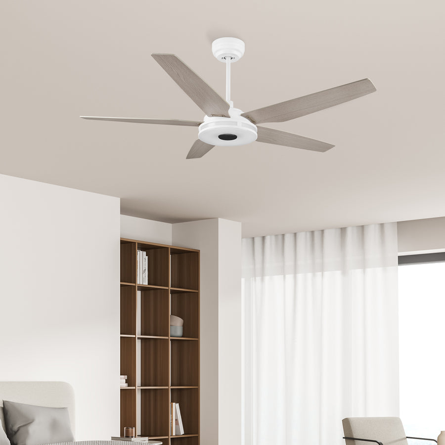 Naos  56" Smart DC Ceiling Fan with Remote Control and LED Light