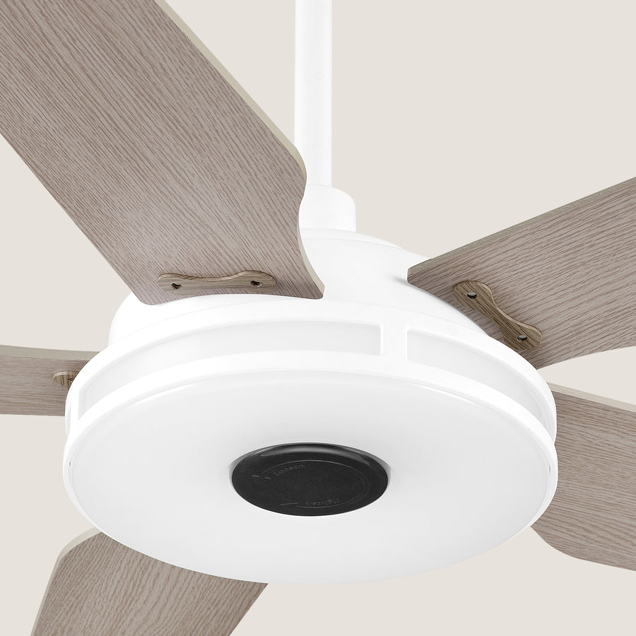 Naos 52" Smart DC Ceiling Fan with Remote Control and LED Light