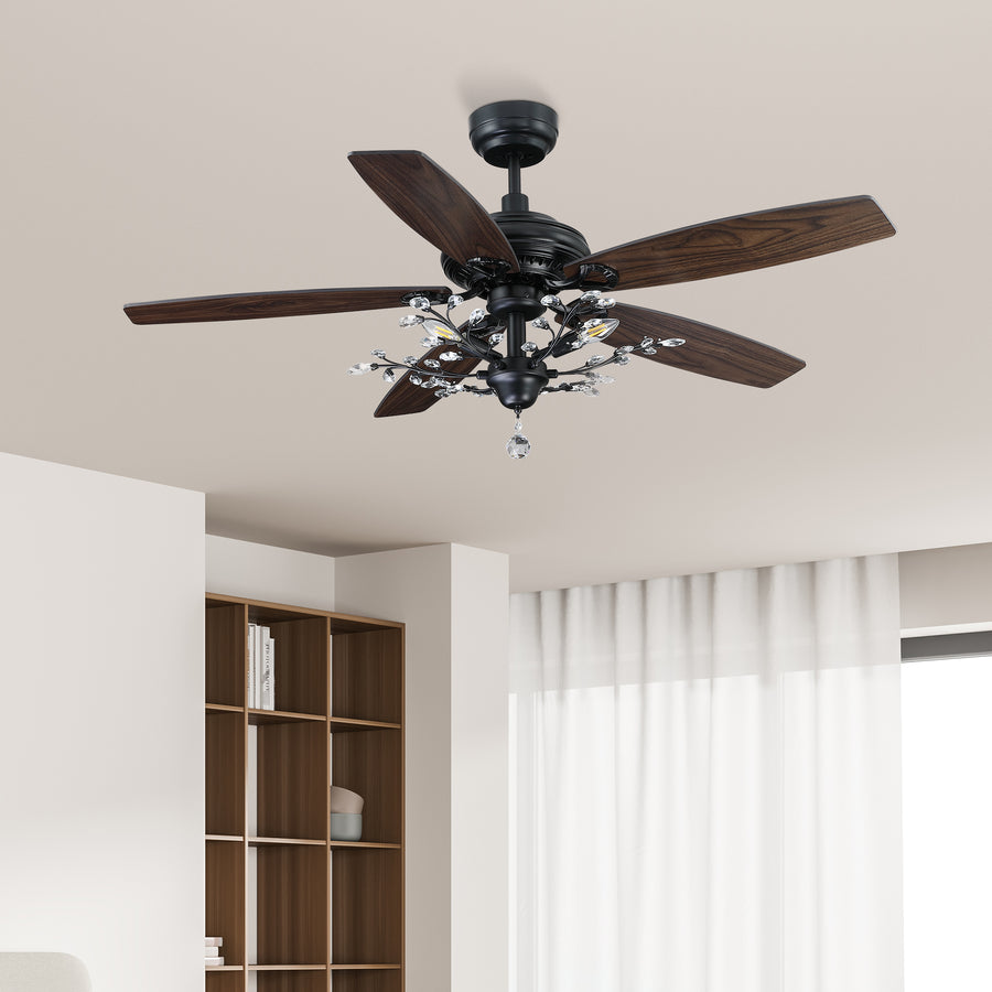 Nervia Remote Control DC Ceiling Fan with Light