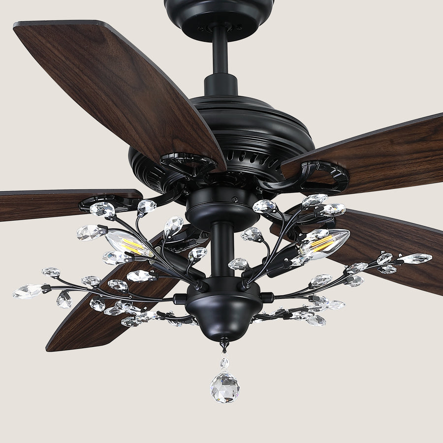 Nervia Remote Control DC Ceiling Fan with Light