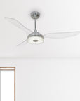 Polaris 56" Remote Control DC Smart Ceiling Fan with LED Light Kit