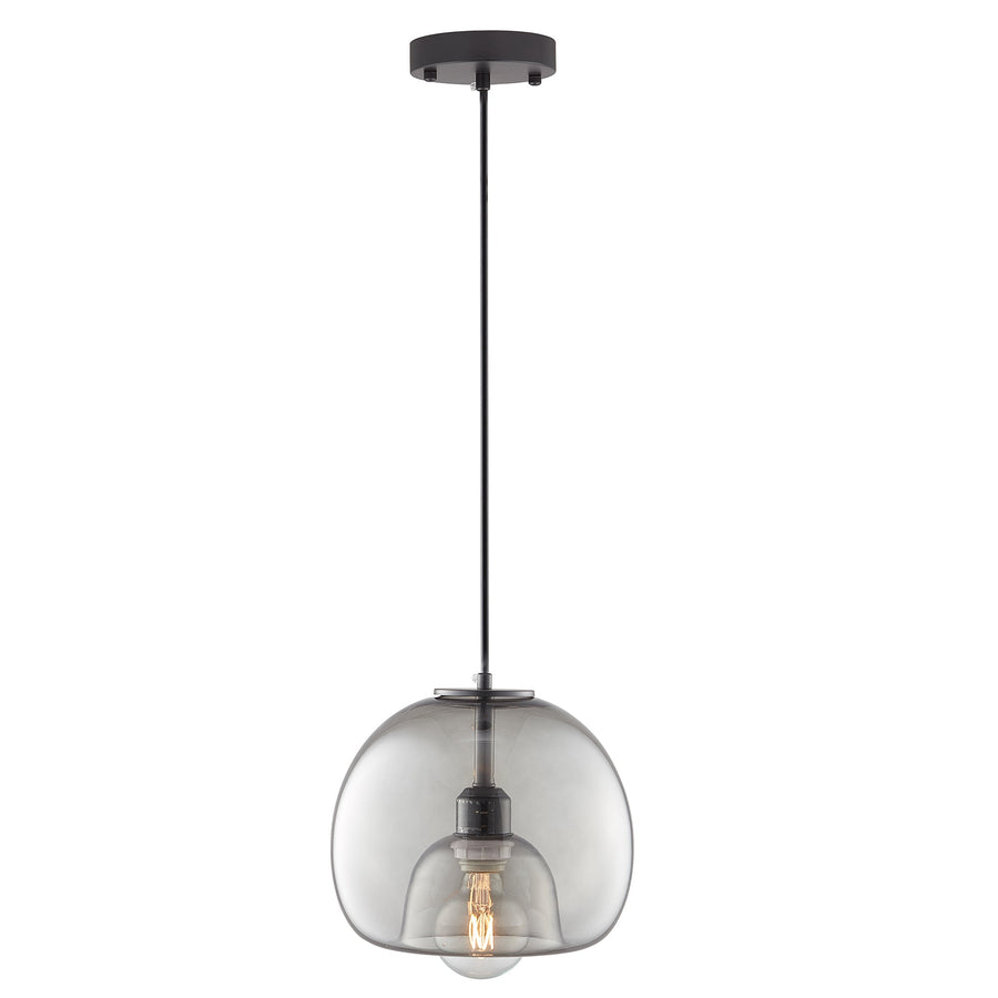 Lunar Glass Sphere Pendant Light