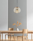 Carina pendant light collection features a transitional appearance that offers flexibility and a easy customization to whichever space it adorns. This masterful light fixture come with a translucent oval glass shade that will add a sparking beautiful light to your home.