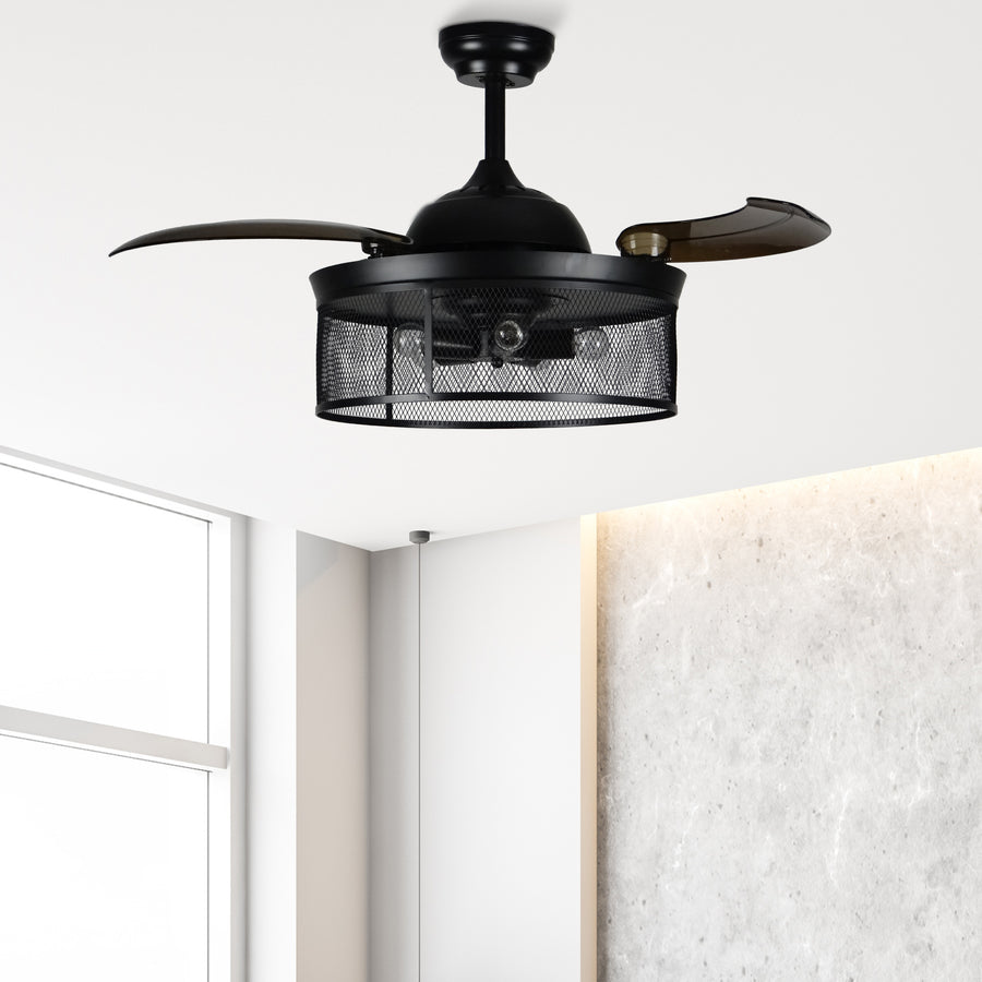 Superba AC Ceiling Fan with Light and Smart Wall Control